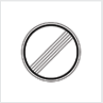 Sign: End of restriction