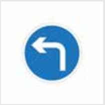 Sign: Left only