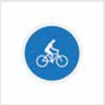 Sign: Cycle route