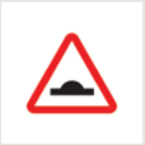 Sign: Hump ahead