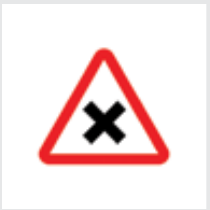 Sign: Junction ahead