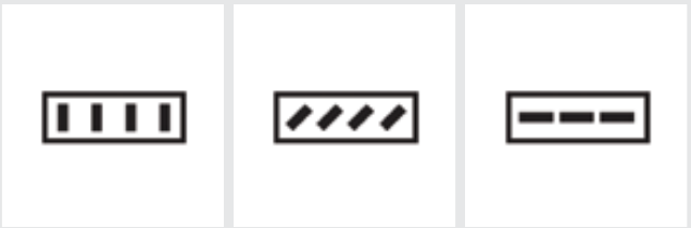Sign: Parking configurations