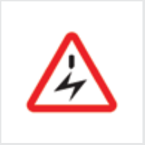 Sign: Electric cable